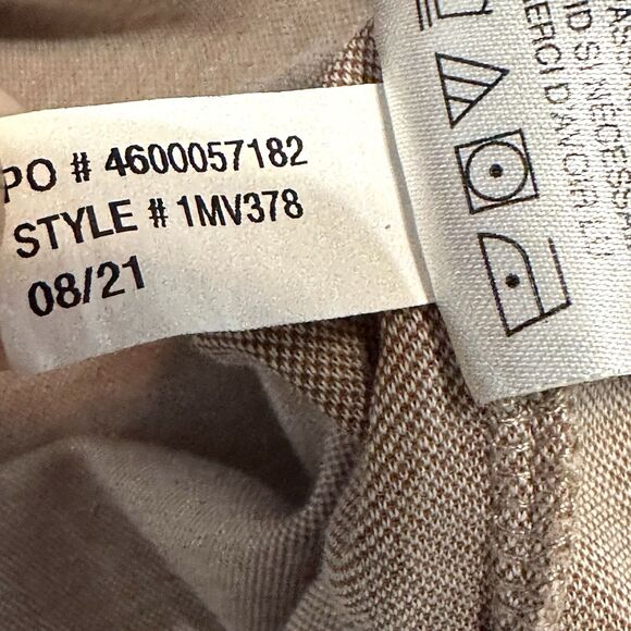 Travis Mathew Polo Shirt Mens Large Brown Golf Performance Lightweight Pima - Picture 7 of 9